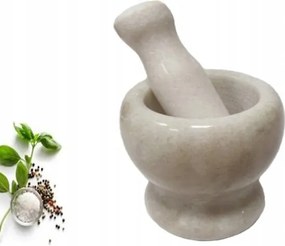 Konyhai Mozsár Kő Gránit Fűszernövények Dörzsölésére