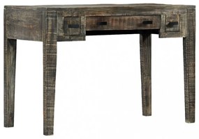 tömör mangófa íróasztal 110 x 50 x 75 cm