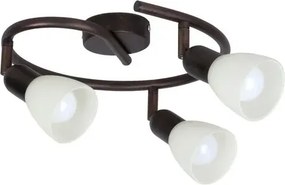 Rabalux beltéri karos spotlámpa e14 3x40w antik barna soma