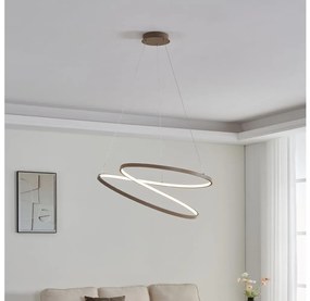 Eglo 901141 - LED Csillár zsinóron RUOTALE LED/42W/230V 3000K bézs