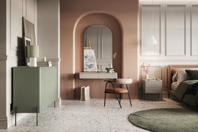 Sonatia fésülködőasztal 100 cm két fiókkal - kasmír