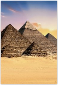 Poszterek 105x155 Egyiptomi piramisok