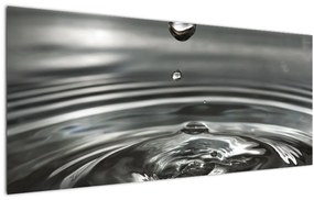 Egy vízcsepp képe (120x50 cm)