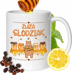 Bögre Zsuzsa Barátnő Feleség Ajándék Nyomtatott Fehér 330ml