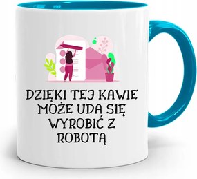 A Kék Bögrét Sikerülni Fog Készíteni fényképes nyomattal