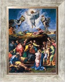 Átváltozása Szakrális Vászonkép Fehér Keretben 30X40