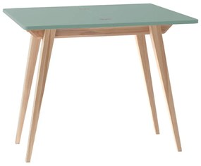 Mentazöld-natúr színű konzolasztal 45x90 cm Envelope – Ragaba