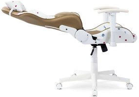 Irodai Forgószék Fehér/Barna Színben.CANDY