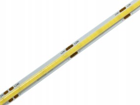 Cob Led Szalag 24V DC Fehér Semleges 4000K 8W /m 1600 Smd 8mm IP20 Opticon