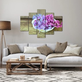 Kép a dekorációról levendulával (150x105 cm)