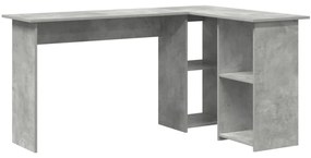 Beton szürke számítógépes asztal Beton szürke Forgácslap