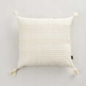 Linea Nordic Tassel párnahuzat 45x45 cm krémszínű