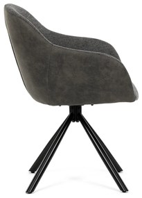 Étkezőszék-készlet visszahúzható mechanizmussalDCH-Y1143 GREY2, 2 db