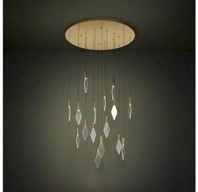 Eglo 390361 - LED Dimmelhető csillár zsinóron MIRADOR 16xLED/3,3W/230V átm. 78 cm