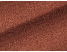 Téglavörös sarokkanapé (bal oldali-L alakú) Bemy – Micadoni