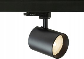 Rendl Iris 7 Led háromfázisú sínre szerelhető lámpa fekete 10W 3000K 24°