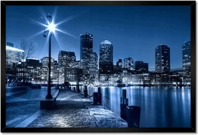 Poszterek keretben 60x40 Éjszakai városkép