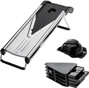 Zöldségszeletelő Kézi szeletelő rozsdamentes acél cserélhető pengék