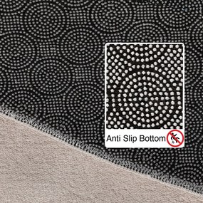 Krémszínű mosható kerek szőnyeg ø 200 cm Sky – Ayyildiz Carpets