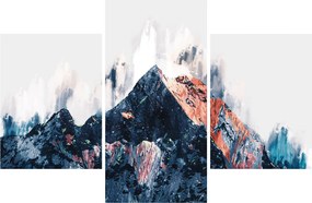 Kép - Absztrakt hegy (90x60 cm)