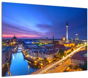 Kép - Kék ég Berlin felett (70x50 cm)