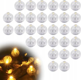 Led elemekkel lufikhoz és dekorációhoz 100x Meleg fehér Esküvő