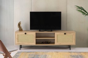 TV asztal/szekrény Bego (tölgy + fekete). 1072300
