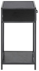 SARON éjjeliszekrény antracit