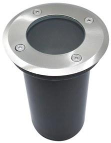 Kültéri behajtó lámpa 1xGU10/35W/230V IP67 matt króm