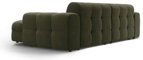 Zöld sarokkanapé (jobb oldali-heverő résszel) Kendal – Micadoni