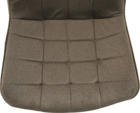 Szék, szürkésbarna taupe/fekete, SARIN