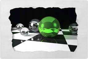 Poszterek 90x60 Smaragdzöld