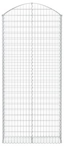 íves horganyzott vas gabion kosár 100x30x220/240 cm
