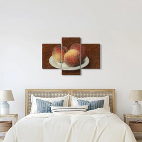 Kép - Henri Fantin-Latour, Three Peaches on a Plate, reprodukciók (90x60 cm)