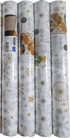 Eldobható Fehér Karácsonyi Asztali Futófelület Karácsony 1 db 3,2m