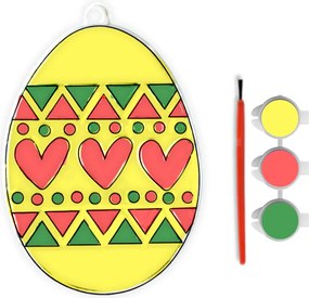 Festhető húsvéti függődísz, kreatív dekoráció, tojás, húsvéti tojás