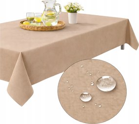 Abrosz kerti vízálló 155x200 asztal terasz erkély pergola bézs