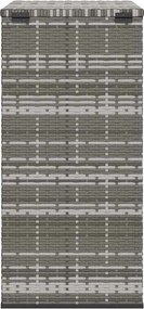 Szürke Polyrattan Kerti Párnatartó Doboz 100 X 49 X 103,5 Cm