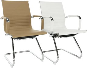 Tárgyalószék, fehér, AZURE 2 NEW TYP 2