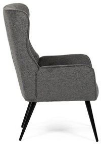 315 GREY2 relaxfotel, sötét szürke