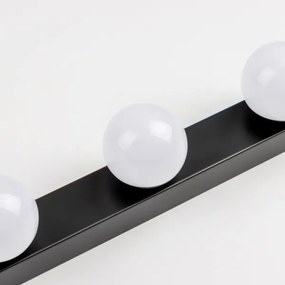 Brilagi - LED fürdőszobai tükörvilágítás HOLLYWOOD 3xLED/3W/230V IP44 fekete