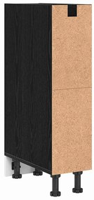 Konyhai alsó szekrény Riga Musta tammi 20 x 44,5 x 81,5 cm