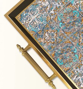 Üveg tálca, 38×24 cm – TPA9857