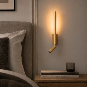 Brilagi - VIXON fali LED spotlámpa LED/3W/230V + LED/5W, arany, CRI 90