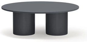 Antracitszürke dohányzóasztal 110x111 cm Totem – Teulat