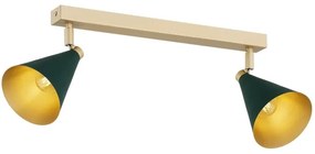 Argon 7148 - Spotlámpa LUCINDA 2xE14/7W/230V zöld