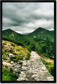 Poszterek keretben 40x60 Utak a Tátrában