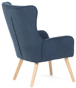 Kék Kordbársony U-Fotel. AK-314 BLUE2