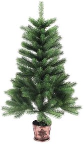 vidaXL zöld műkarácsonyfa élethű tűlevelekkel 90 cm