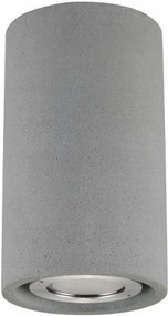 Nova Luce kültéri mennyezeti lámpa Emile szürke betonüveg diffúzor Led 5